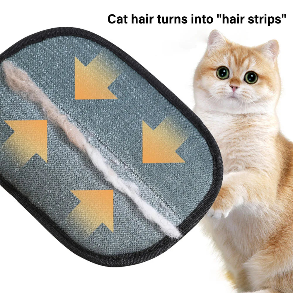 Guante Removedor de Pelos para Mascotas – Ideal para Sofás, Ropa y Alfombras | Perros, gatos, etc.